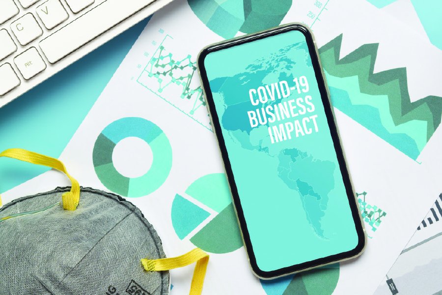 Covid 19 business impact iphone.