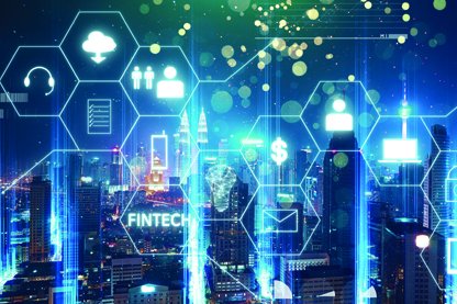 Fintech graphic image