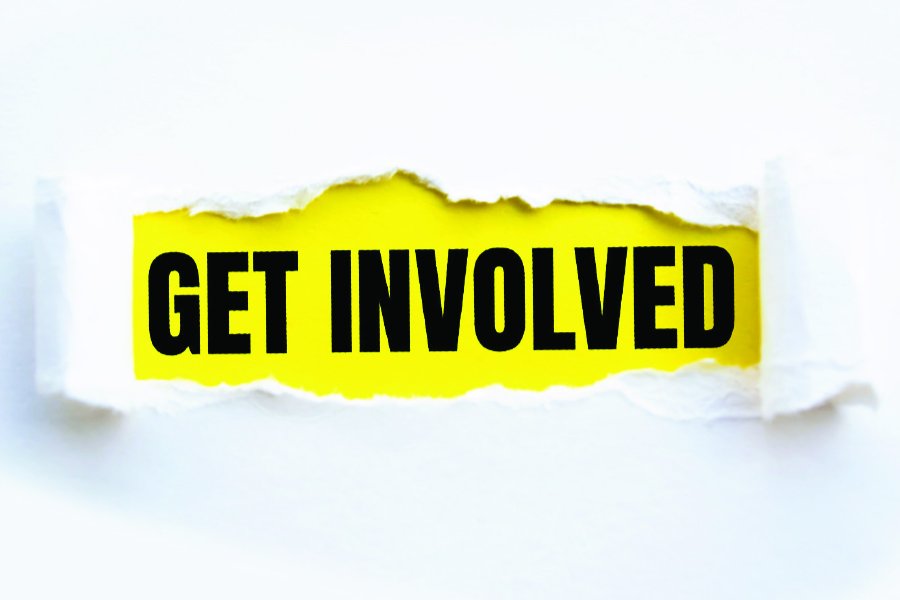 get involved.