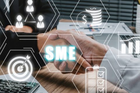 SME Graphic: Two people shaking hands